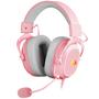 Imagem de Headset Gaming Redragon Zeus X H510P-RGB 7.1 com USB- Rosa/ Branco