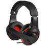 Imagem de Headset Gaming Satellite AE-363UR com USB para PC - Preto/Vermelho