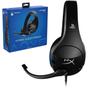 Imagem de Headset HyperX Cloud Stinger Gamers profissionais Compatibilidade PC, Consoles e Dispositivos Móveis Preto/Azul