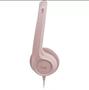 Imagem de Headset Logitech H390 Rosa Estéreo USB 981-001280-C