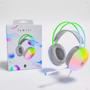 Imagem de Headset Lumini Gamer Transparente Led Raimbow C/ Microfone