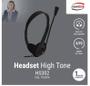 Imagem de Headset microfone newlink high tone hs302 call center preto