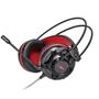 Imagem de Headset Motospeed  H11 Preto 5.1 Led Vermelho P2