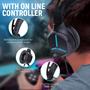 Imagem de Headset Over-ear Gamer Honcam Cancelamento d Ruído Preto RGB