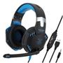 Imagem de Headset Para Jogos Kotion Each G2100 Microfone Preto/Azul