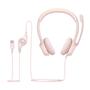 Imagem de Headset USB H390 Rosa - Logitech