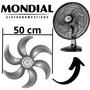 Imagem de Hélice Para Ventilador Mondial 6 Pás 50cm Prata