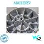 Imagem de Helice Ventilador Mallory 6 Pás Turbo 40cm Prata