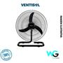 Imagem de Helice Ventilador Ventisol Coluna 50cm 3 Pás Preta Original