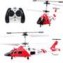 Imagem de Helicóptero Controle Remoto 3 Canais e Luz Brinquedo infantil Drone - Falcão