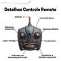 Imagem de Helicóptero De Controle Remoto Grande 45cm Condor 3 Canais