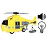 Imagem de Helicóptero de Resgate Amarelo com Som e Luz Express Wheels