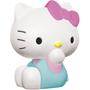 Imagem de Hello Kitty Boneca Para Customizar Com Tatuagem Adesivo e Maquiagem Infantil - Samba Toys