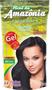 Imagem de Hene Em Gel Amazonia 09x180gr Divina Dama Preto Medio (Preto Natural) Pouch Amazonia kit incolor