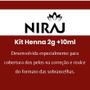 Imagem de Henna Niraj Designer Sobrancelhas Loiro - Kit Completo para Pele e Pelos com Henna e Fixador