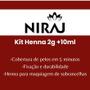 Imagem de Henna Niraj Designer Sobrancelhas Loiro - Kit Completo para Pele e Pelos com Henna e Fixador