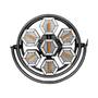 Imagem de Hepta Cob Circular Rgbw Com Borda De Led Onelight