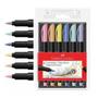 Imagem de Hidrografica supersoft brush com 6 cores pasteis