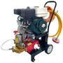 Imagem de Hidrolavadora a Gasolina 7HP Alta Vazão Com Mangueira Esguicho 1680l/h