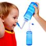 Imagem de Higienizador Ducha Nasal Lavador Lavagem Sinusite - 300ml Cor Azul