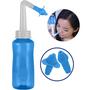 Imagem de Higienizador Lavagem Nasal Ducha Garrafa 300 Ml E 2 Bicos