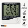 Imagem de Higrômetro Digital Com Temperatura Para Monitoramento Rápido