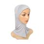 Imagem de Hijab De Algodão Com Cobertura Total Para Mulheres, Gorro Elástico, Lenço Interno Liso, Faixa De