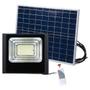 Imagem de Holofote refletor solar 100w energia sensor kit controle remoto led Iluminacao luminária bateria