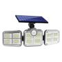 Imagem de Holofote Solar Com 3 Cabeças Led 800w Powerlight