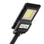 Imagem de Holofote Solar Refletor 100w Luminaria Poste Autonoma IP65 Controle remoto Preta  