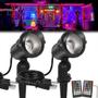 Imagem de Holofotes Externos VOCOCIDOL 12W RGB - 2 Unidades - Cores Variáveis