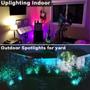 Imagem de Holofotes Externos VOCOCIDOL 12W RGB - 2 Unidades - Cores Variáveis