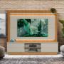 Imagem de Home Com LED Para Tv 75 Polegadas Nature Off White Petra Flex Shop Jm