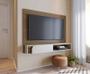 Imagem de Home Suspenso Jurere 1.36 para TV de 65” Amendoa/Off White Matte - Colibri