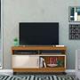 Imagem de Home Theater Artur para TV de até 50 polegadas - NATURALE / OFF WHITE - Madetec