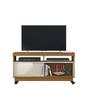 Imagem de Home Theater Artur para TV de até 50 polegadas - NATURALE / OFF WHITE - Madetec