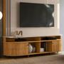 Imagem de Home Theater Daytona TVs Até 65” Fendi Naturale 651133 Madetec