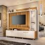 Imagem de Home Theater Decorativo Perseu TV até 60" com LED Cinamomo/Off White  G26 - Gran Belo