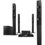 Imagem de Home Theater DVD Player Philips HTD5580X/78 1000W 5.1 Canais Dolby Digital Tall Boy HDMI USB Karaokê e Bluetooth