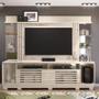 Imagem de Home Theater Frizz Gold para TV de até 55 polegadas (COM PÉS) - CALACATA / OFF WHITE - Madetec