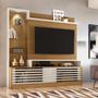 Imagem de Home theater frizz prime naturale / off white com rodizios