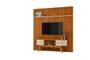 Imagem de Home Theater New Laguna com Painel Para TV até 75 Polegadas Cinamomo off White - Madetec