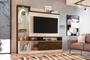 Imagem de Home Theater para TVs 55 Polegadas Lowell Off-White Savana