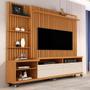 Imagem de Home Theater Ripado Nobre Nature Off White