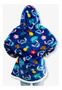 Imagem de Hoodie Moletom Oversized Cobertor Com Capuz Stitch - Disney