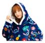 Imagem de Hoodie Moletom Oversized Cobertor Com Capuz Stitch - Disney