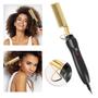 Imagem de Hot Comb Wet Dry Hair Use Cabelo Curling Iron Straightener Eco-friendly Elétrico