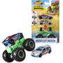 Imagem de Hot Wheels 2 Carrinhos + Monster Trucks Maker - Mattel GWW15