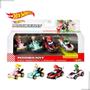 Imagem de Hot wheels 4 pack mariokart 2021 peach rosalina mario luigi