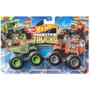 Imagem de Hot Wheels Monster TRUCKS Veículo Escala 1:64 2-PACK - Blister com 02 Unidades